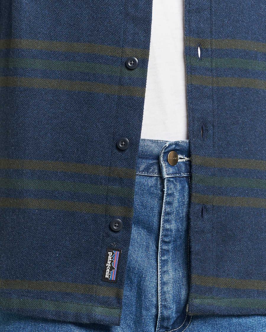 Hombres | Camisas | Patagonia | Fjord Flannel Shirt Smolder Blue