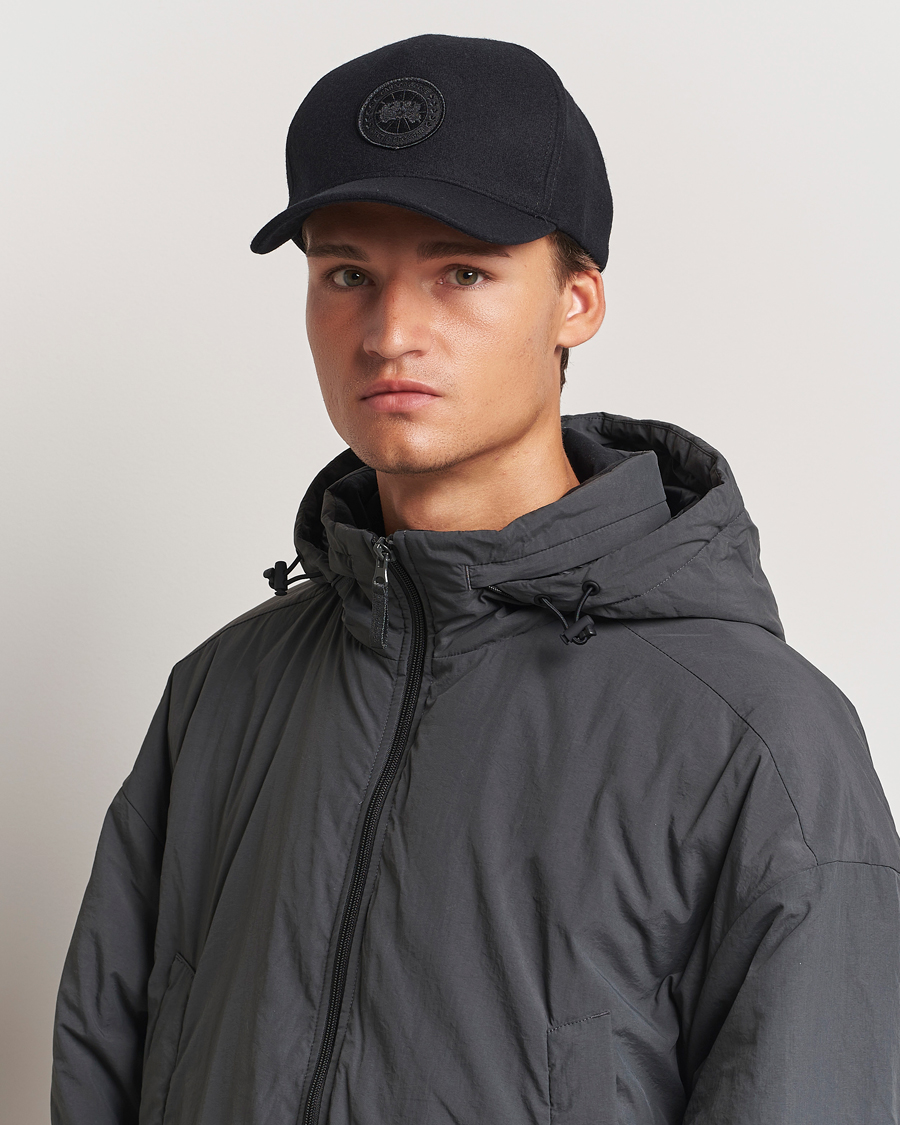 Hombres | Canada Goose Wool Cap Black | Canada Goose | Wool Cap Black