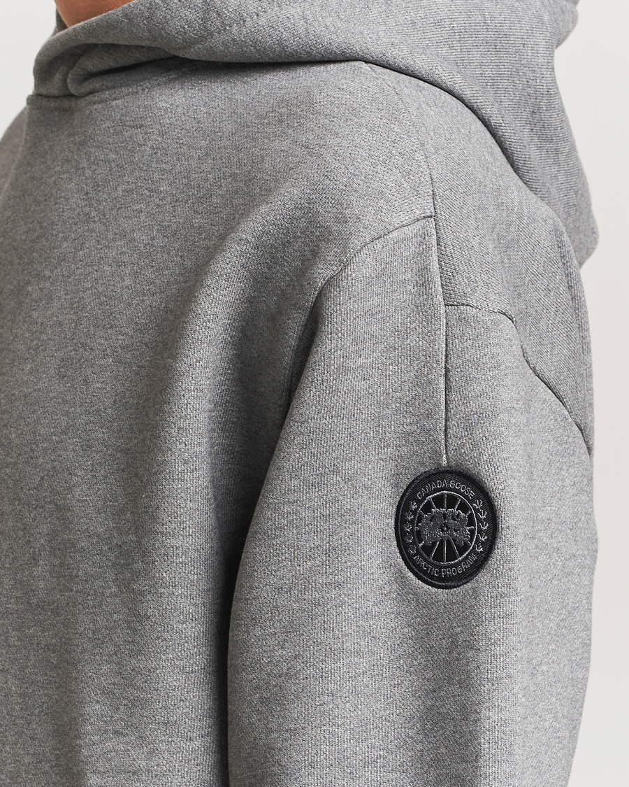 Hombres | Jerséis y prendas de punto | Canada Goose Black Label | Tobermory Heavyweight Hoody Stone Heather