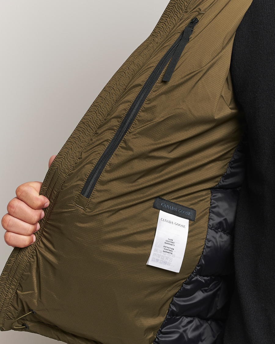 Hombres | Abrigos y chaquetas | Canada Goose Black Label | Lodge Hoody Military Green
