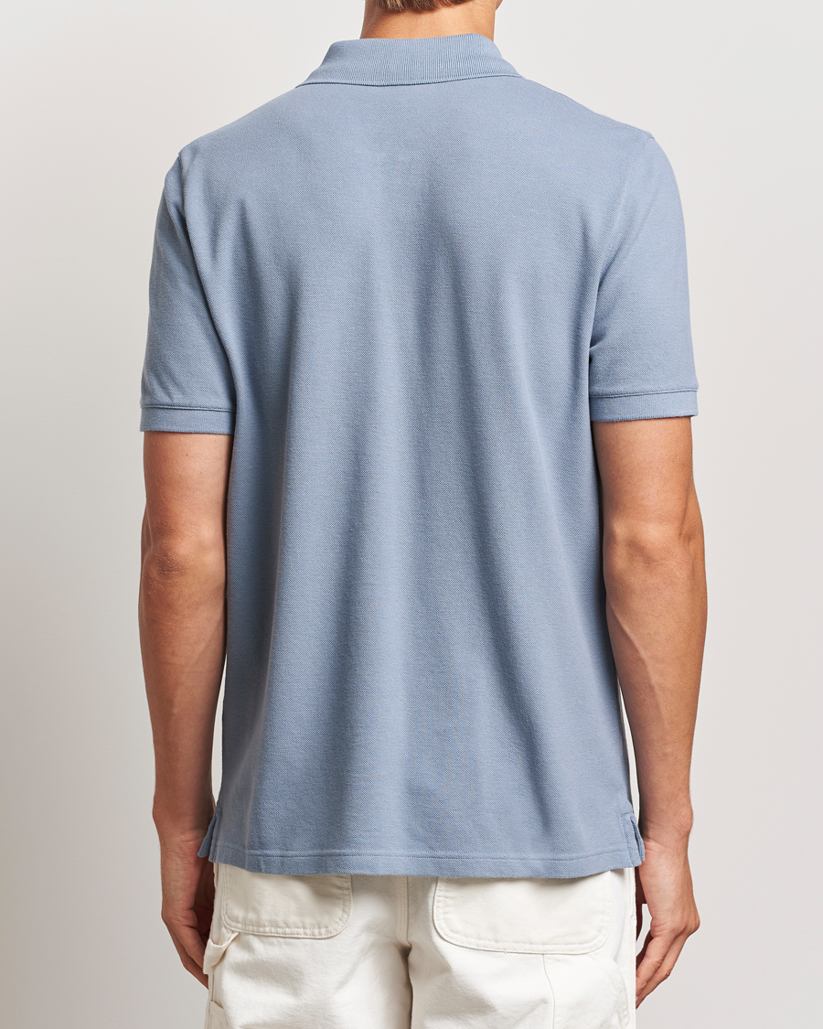 Hombres | Polos | Maison Kitsuné | Fox Head Polo Moonlight Blue