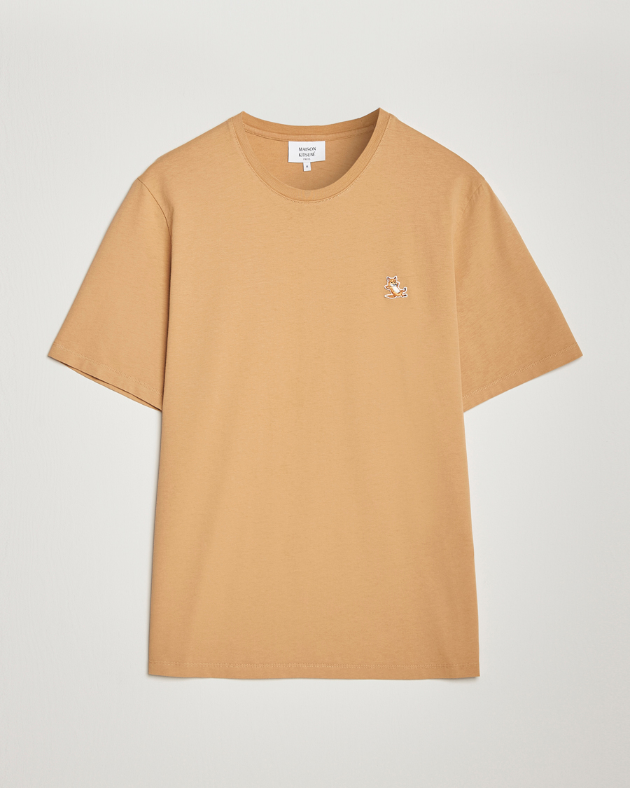 Hombres | Camisetas | Maison Kitsuné | Chillax Fox T-Shirt Chamomile Beige
