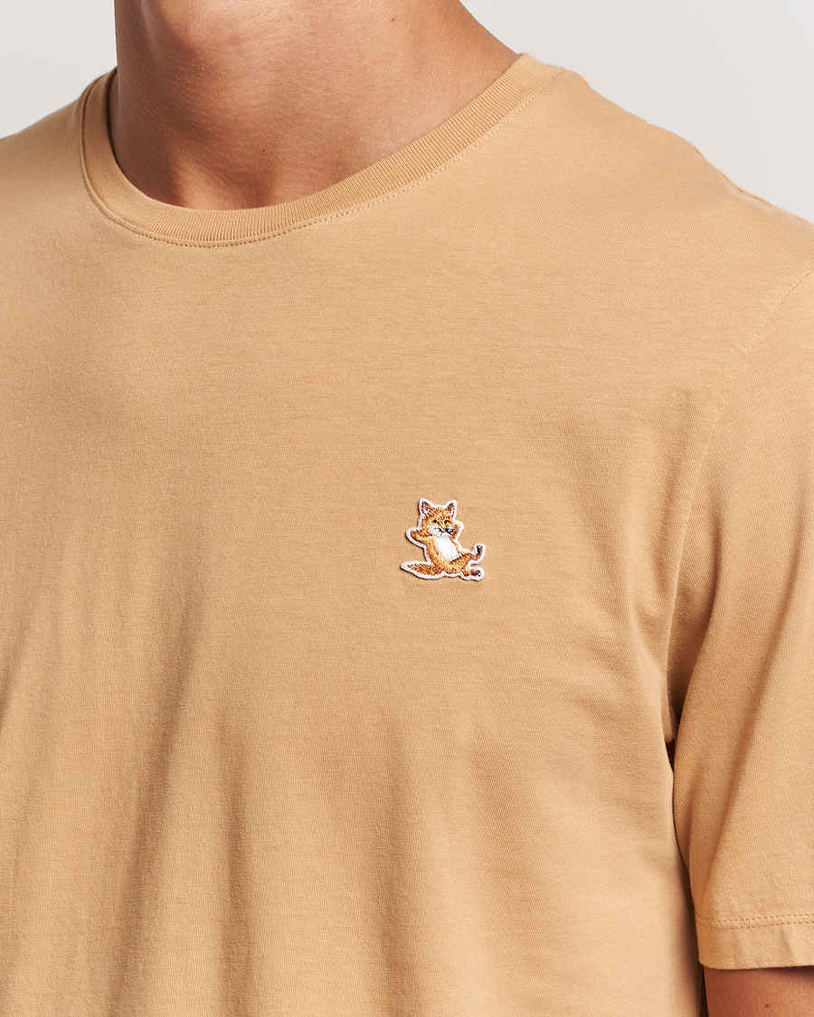 Hombres | Camisetas | Maison Kitsuné | Chillax Fox T-Shirt Chamomile Beige