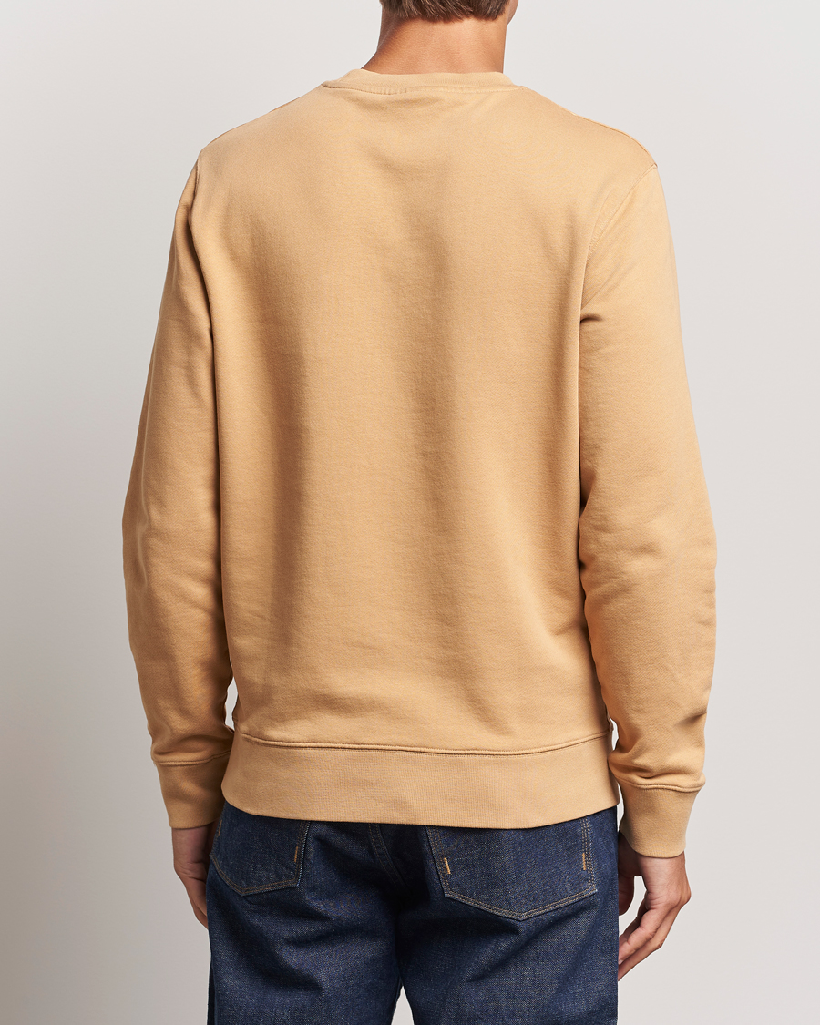 Hombres | Jerséis y prendas de punto | Maison Kitsuné | Chillax Fox Sweatshirt Chamomile Beige