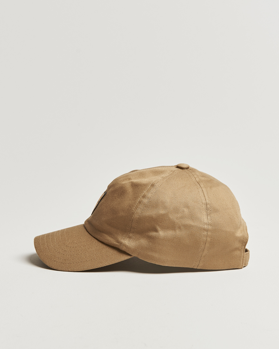 Hombres | Maison Kitsuné Fox Head Cap Chino Beige | Maison Kitsuné | Fox Head Cap Chino Beige