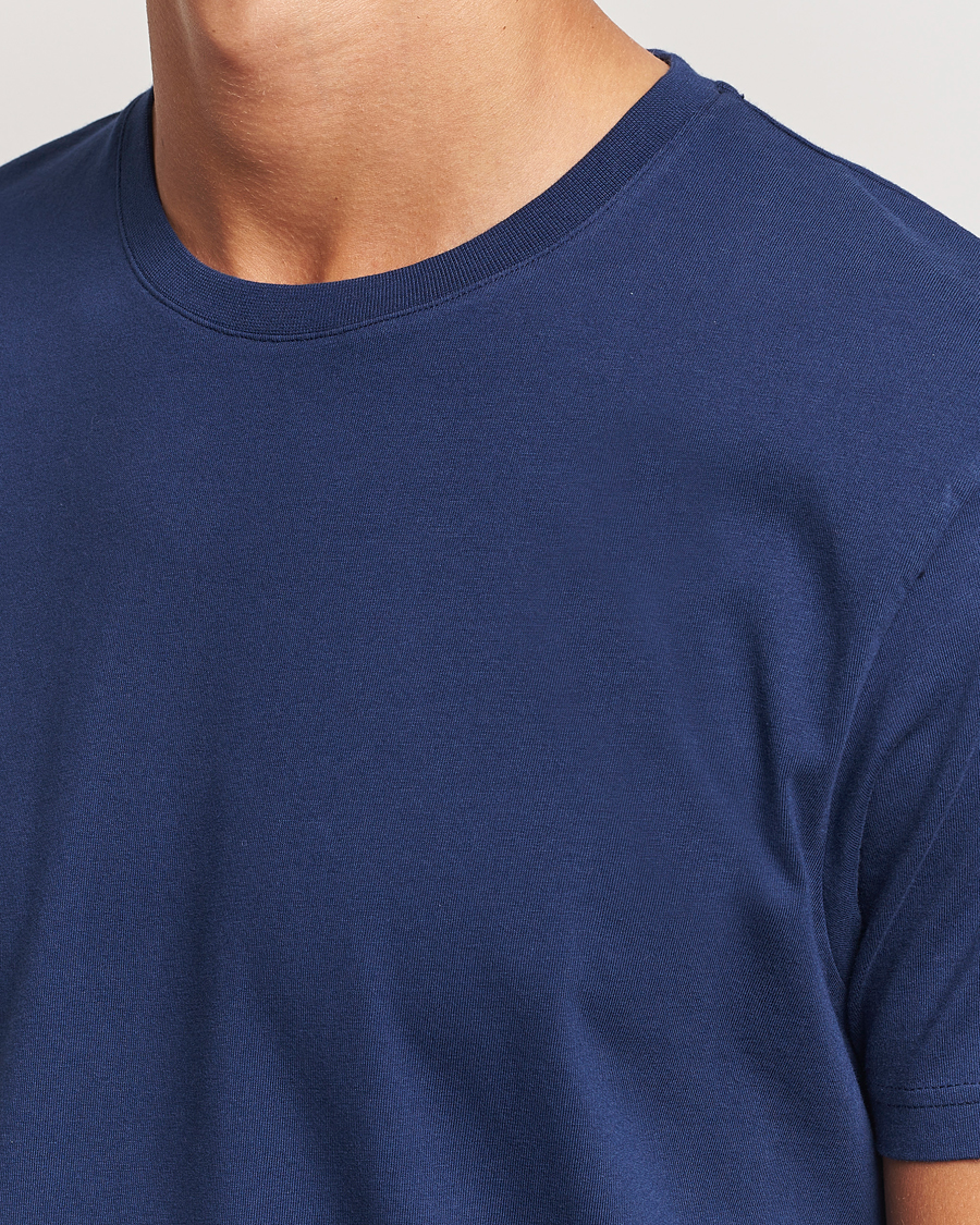 Hombres | Camisetas | Colorful Standard | Classic Organic T-Shirt Marine Blue