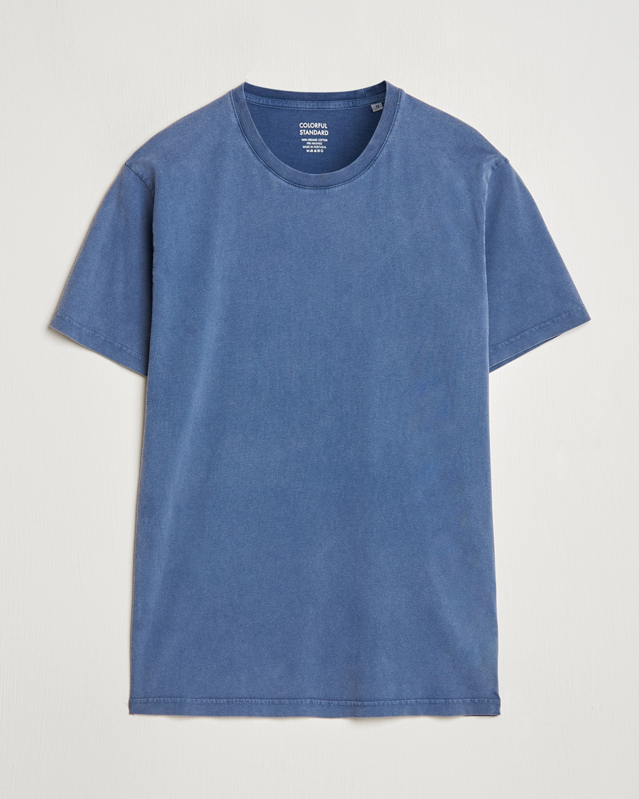 Hombres | Camisetas | Colorful Standard | Classic Organic T-Shirt Neptune Blue