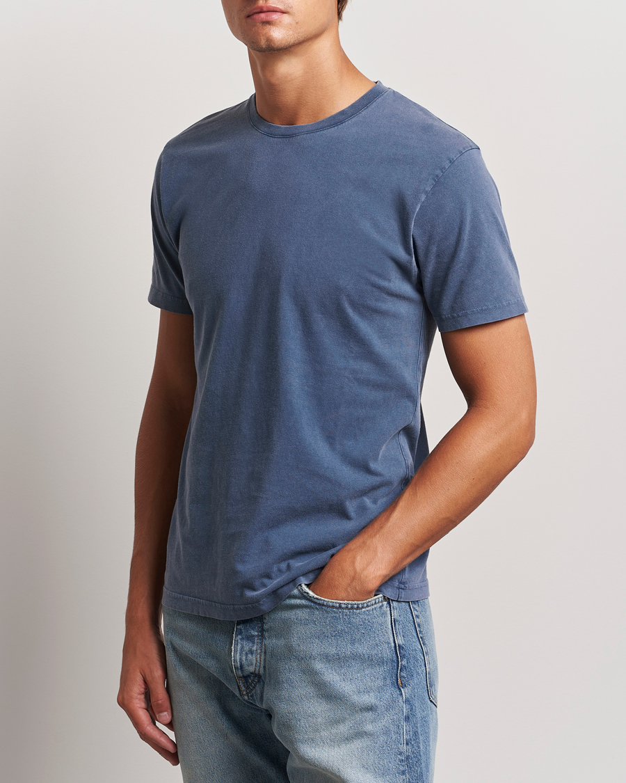 Hombres | Camisetas | Colorful Standard | Classic Organic T-Shirt Neptune Blue