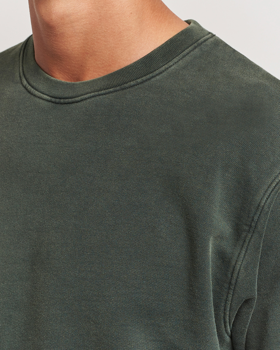 Hombres | Jerséis y prendas de punto | Colorful Standard | Classic Organic Crew Neck Sweat Midnight Forest