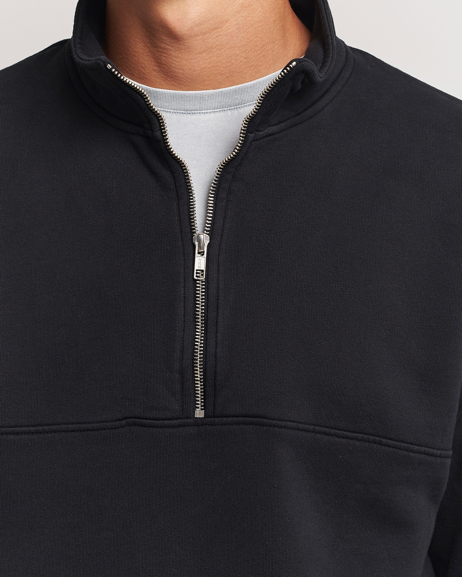 Hombres | Jerséis y prendas de punto | Colorful Standard | Classic Organic Half-Zip Deep Black