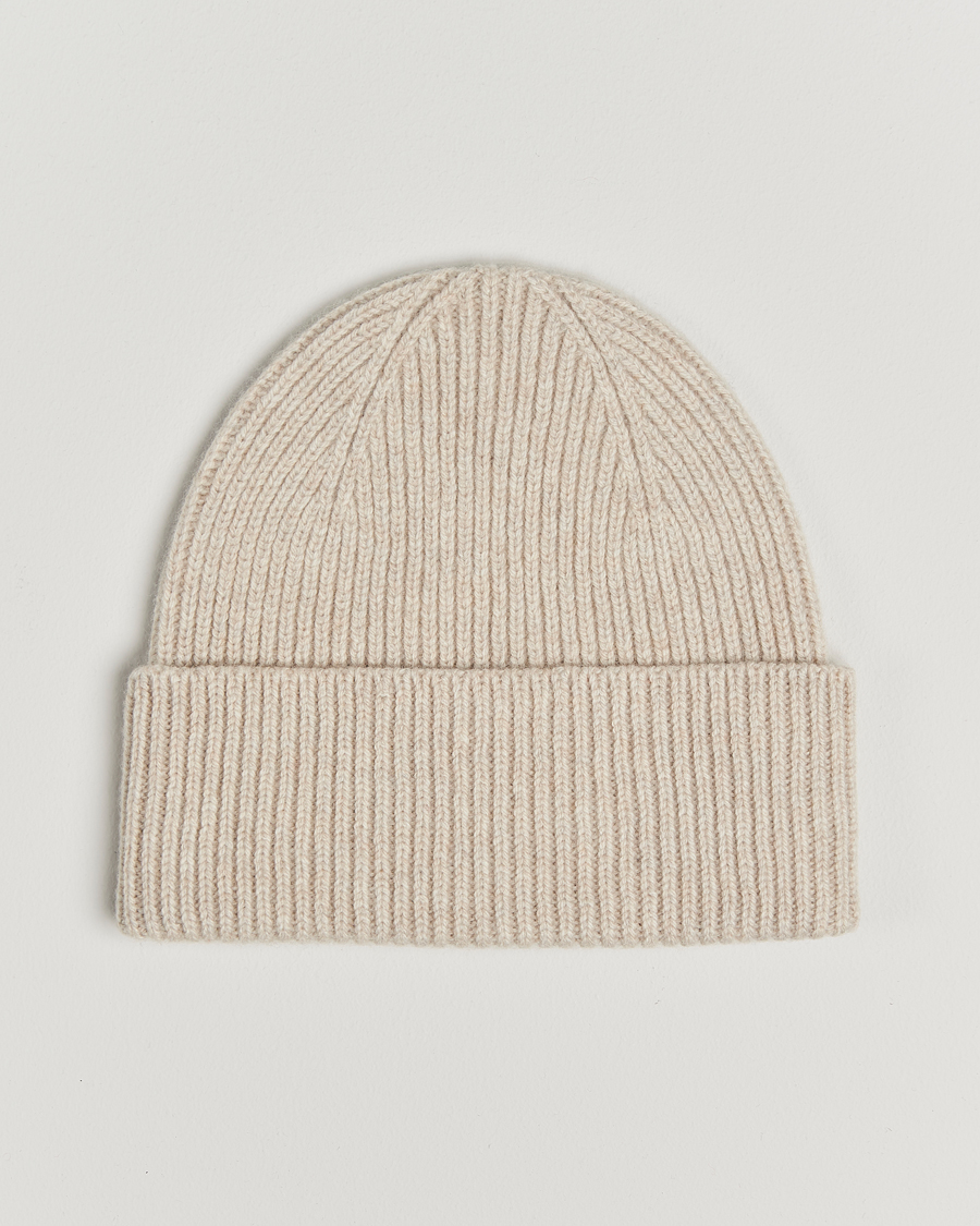 Hombres | Gorros | Colorful Standard | Merino Wool Beanie Ivory White
