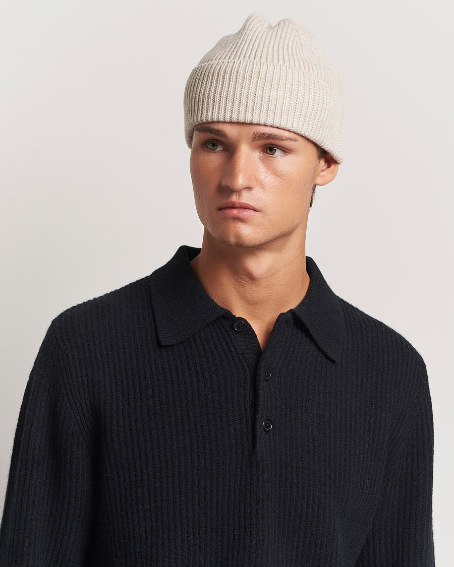 Hombres | Gorros | Colorful Standard | Merino Wool Beanie Ivory White