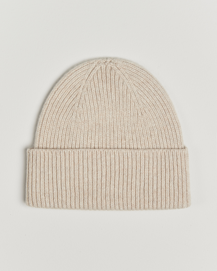Hombres | Gorros | Colorful Standard | Merino Wool Beanie Ivory White