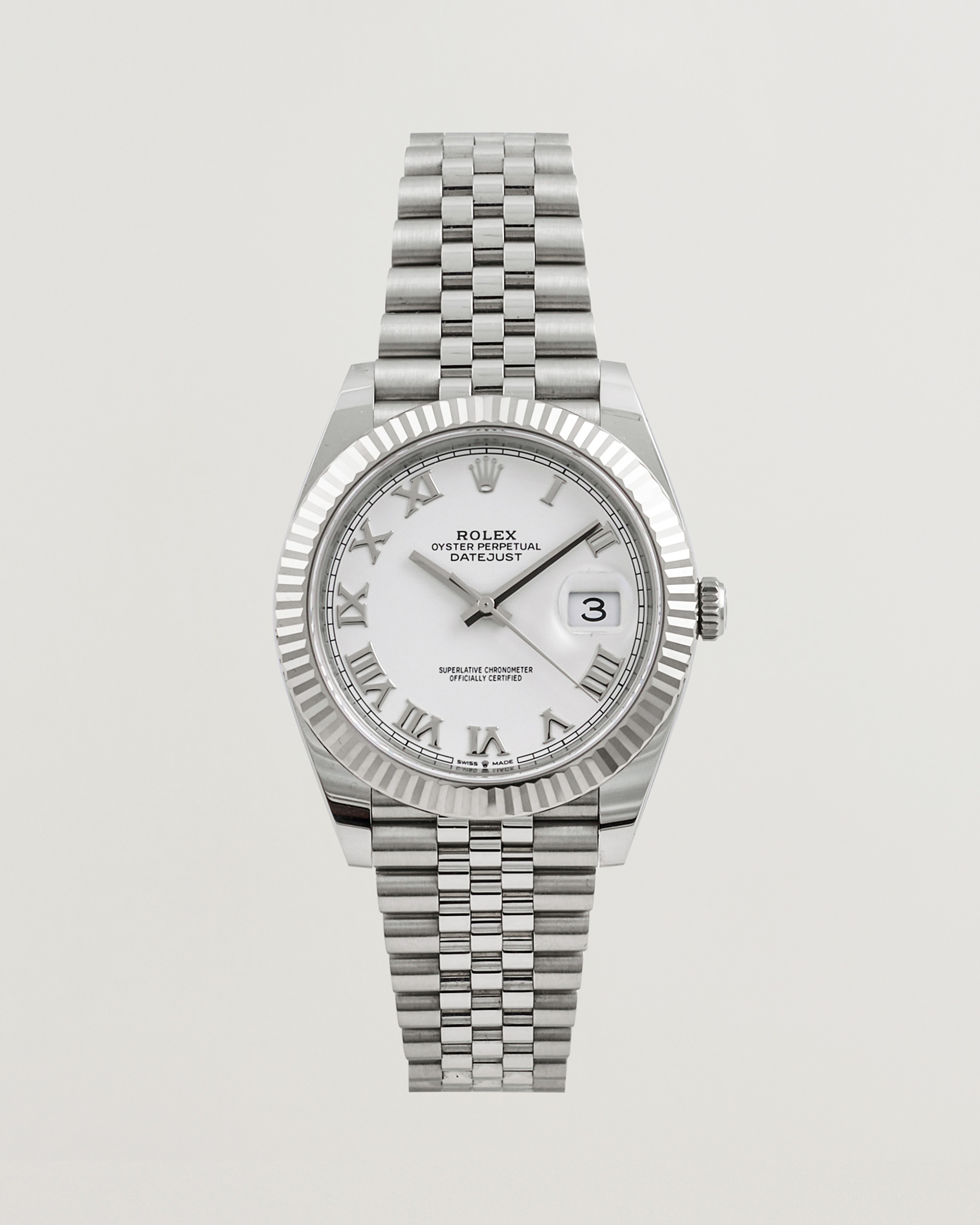 Hombres | Rolex Pre-Owned Datejust 41 126334 Silver | Rolex Pre-Owned | Datejust 41 126334 Silver