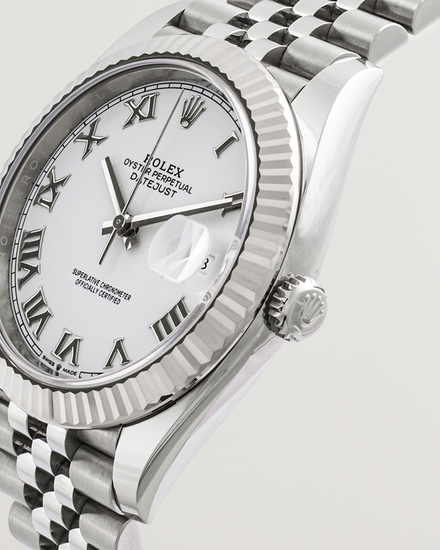 Hombres | Rolex Pre-Owned Datejust 41 126334 Silver | Rolex Pre-Owned | Datejust 41 126334 Silver