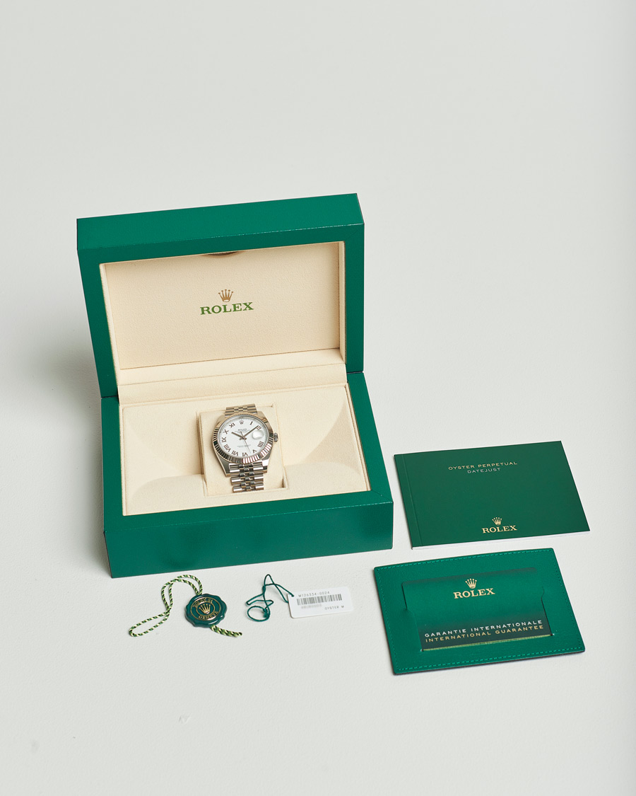 Hombres | Rolex Pre-Owned Datejust 41 126334 Silver | Rolex Pre-Owned | Datejust 41 126334 Silver