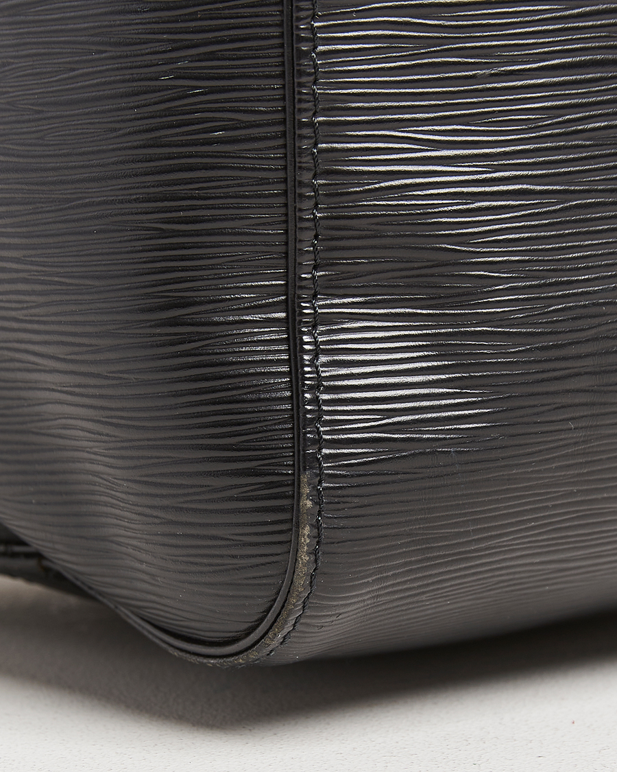 Hombres | Louis Vuitton Pre-Owned Keepall 50 Epi Leather Travel Bag Black | Louis Vuitton Pre-Owned | Keepall 50 Epi Leather Travel Bag Black
