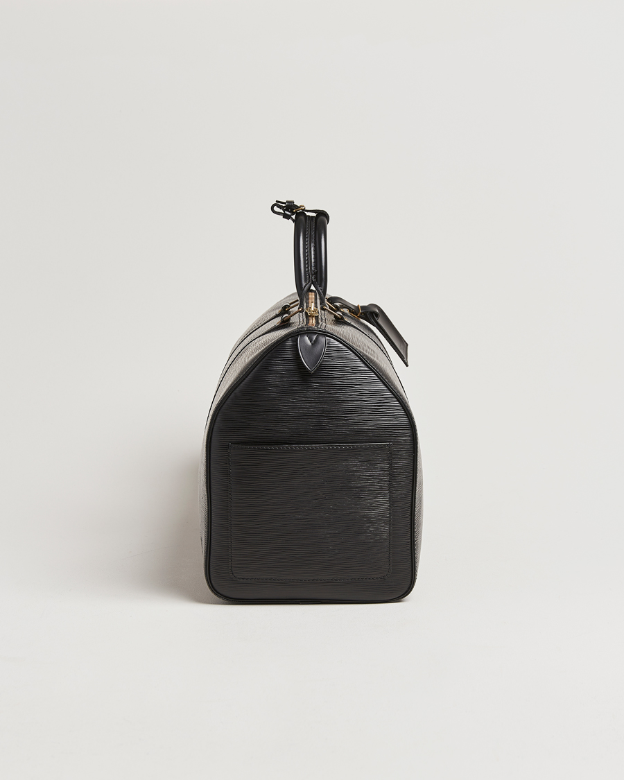 Hombres | Louis Vuitton Pre-Owned Keepall 50 Epi Leather Travel Bag Black | Louis Vuitton Pre-Owned | Keepall 50 Epi Leather Travel Bag Black