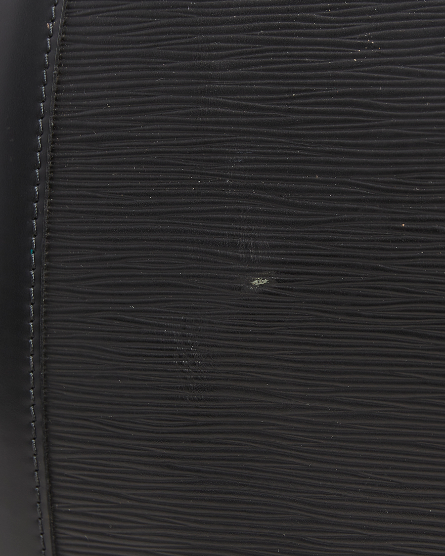 Hombres | Louis Vuitton Pre-Owned Keepall 45 Epi Leather Travel Bag Black | Louis Vuitton Pre-Owned | Keepall 45 Epi Leather Travel Bag Black