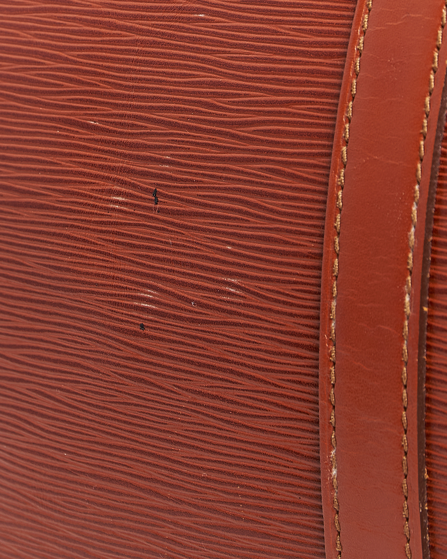 Hombres | Louis Vuitton Pre-Owned Keepall 50 Epi Leather Travel Bag Brown | Louis Vuitton Pre-Owned | Keepall 50 Epi Leather Travel Bag Brown