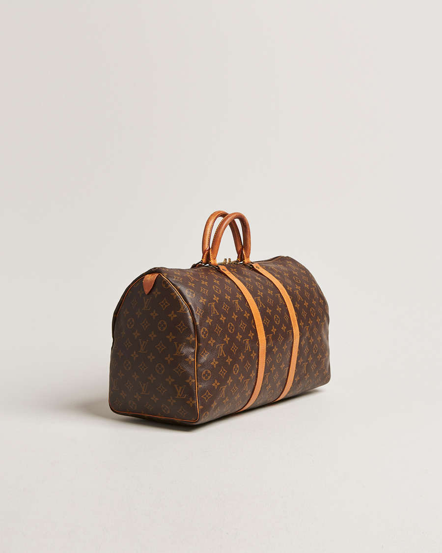 Hombres | Louis Vuitton Pre-Owned Keepall 50 Bag Monogram | Louis Vuitton Pre-Owned | Keepall 50 Bag Monogram