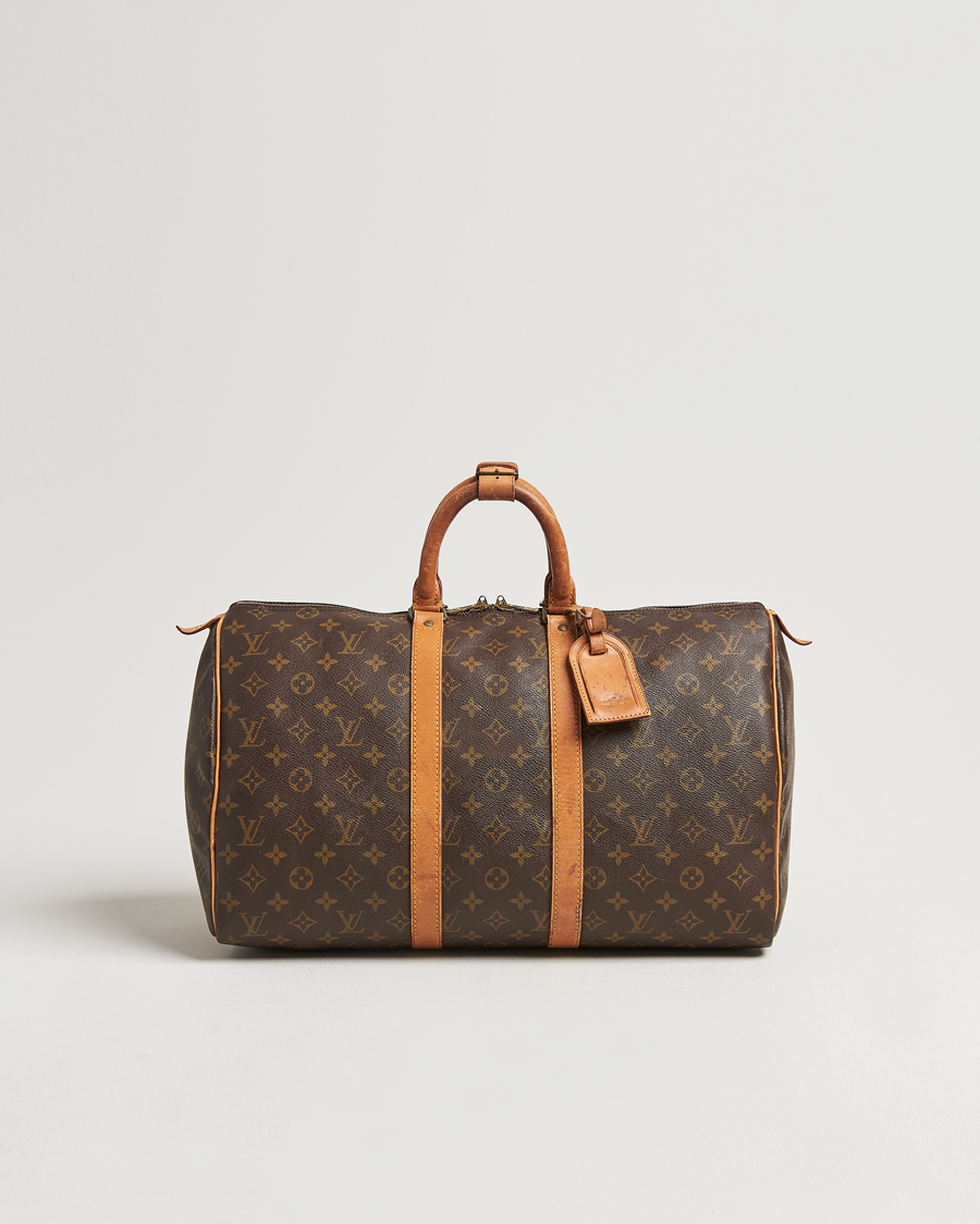 Hombres | Louis Vuitton Pre-Owned Keepall 45 Bag Monogram | Louis Vuitton Pre-Owned | Keepall 45 Bag Monogram