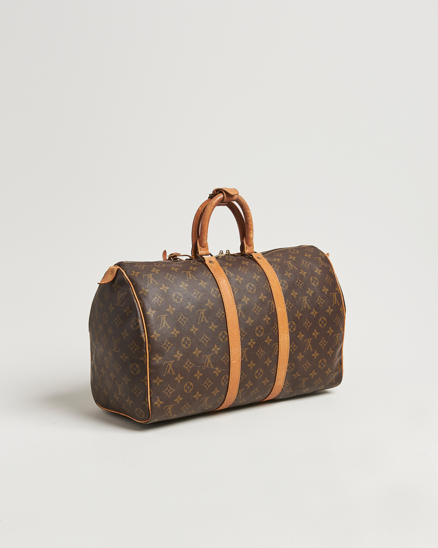Hombres | Louis Vuitton Pre-Owned Keepall 45 Bag Monogram | Louis Vuitton Pre-Owned | Keepall 45 Bag Monogram