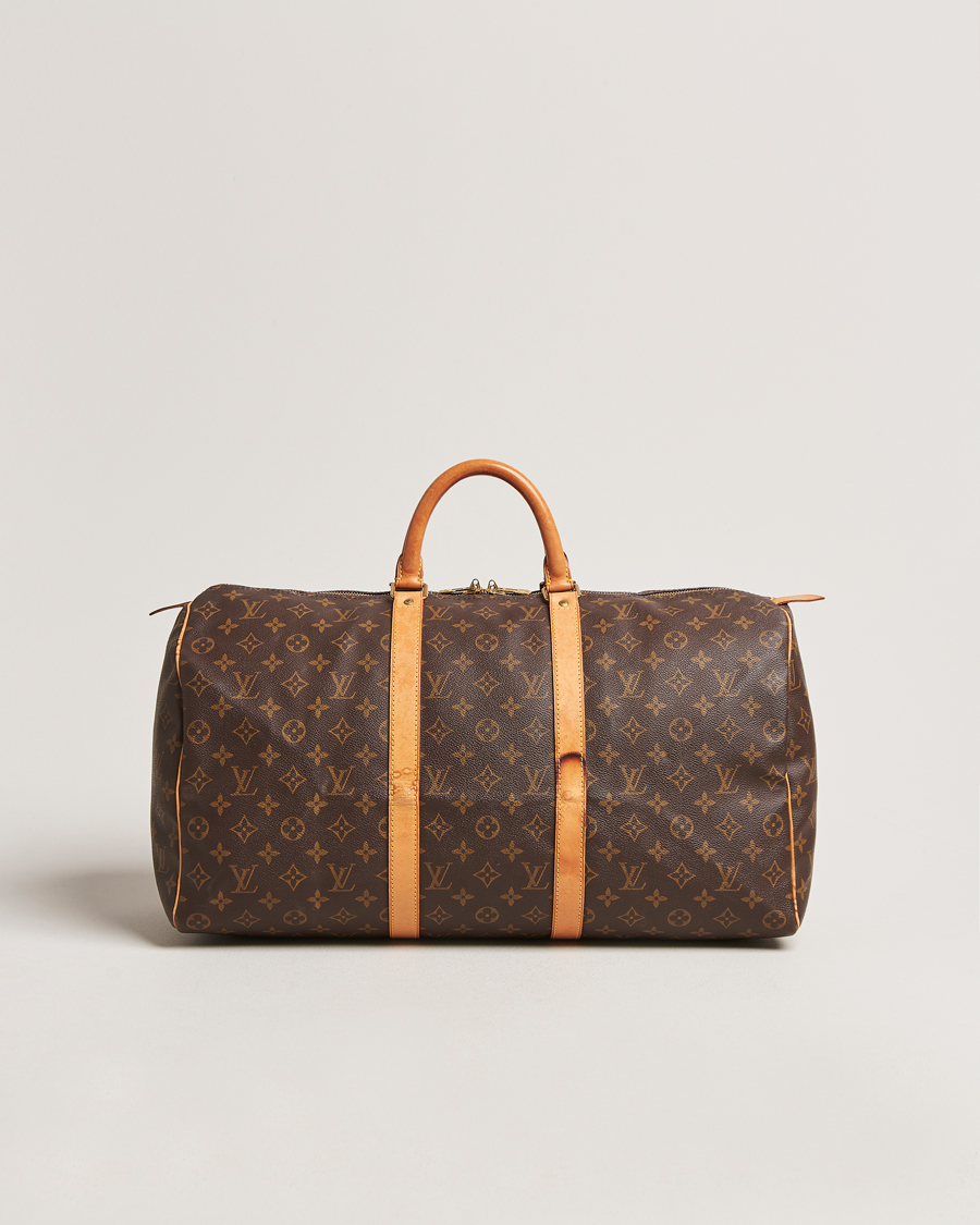 Hombres | Louis Vuitton Pre-Owned Keepall 50 Bag Monogram | Louis Vuitton Pre-Owned | Keepall 50 Bag Monogram
