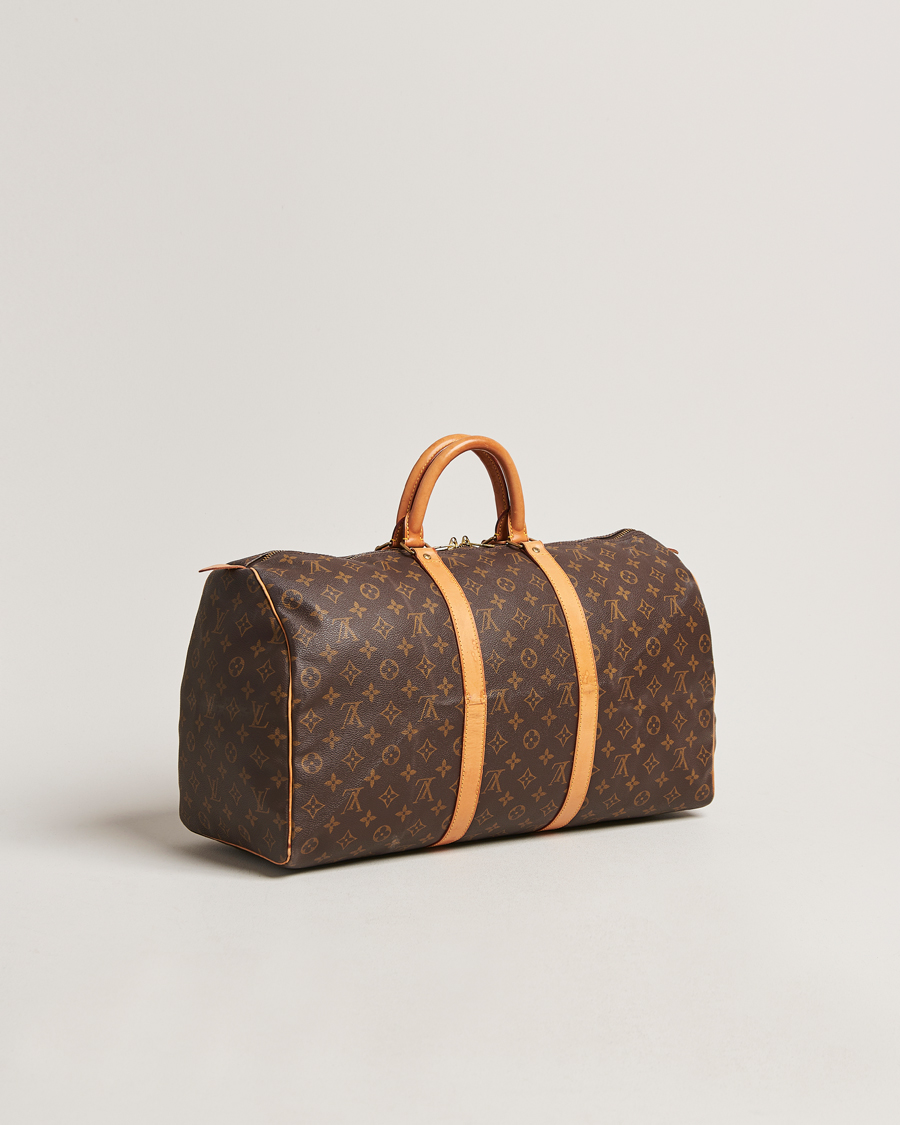 Hombres | Louis Vuitton Pre-Owned Keepall 50 Bag Monogram | Louis Vuitton Pre-Owned | Keepall 50 Bag Monogram