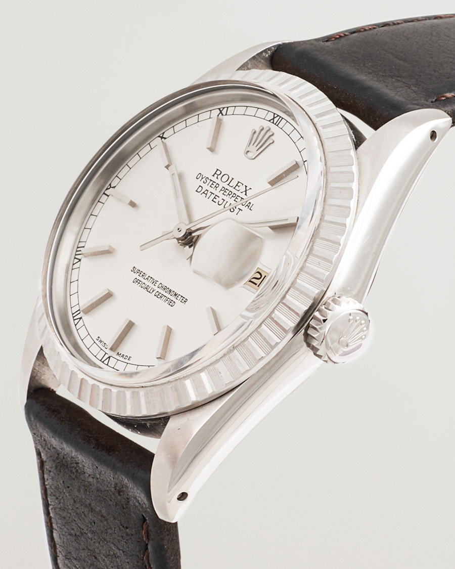 Hombres | Rolex Pre-Owned Datejust 16030 Silver | Rolex Pre-Owned | Datejust 16030 Silver