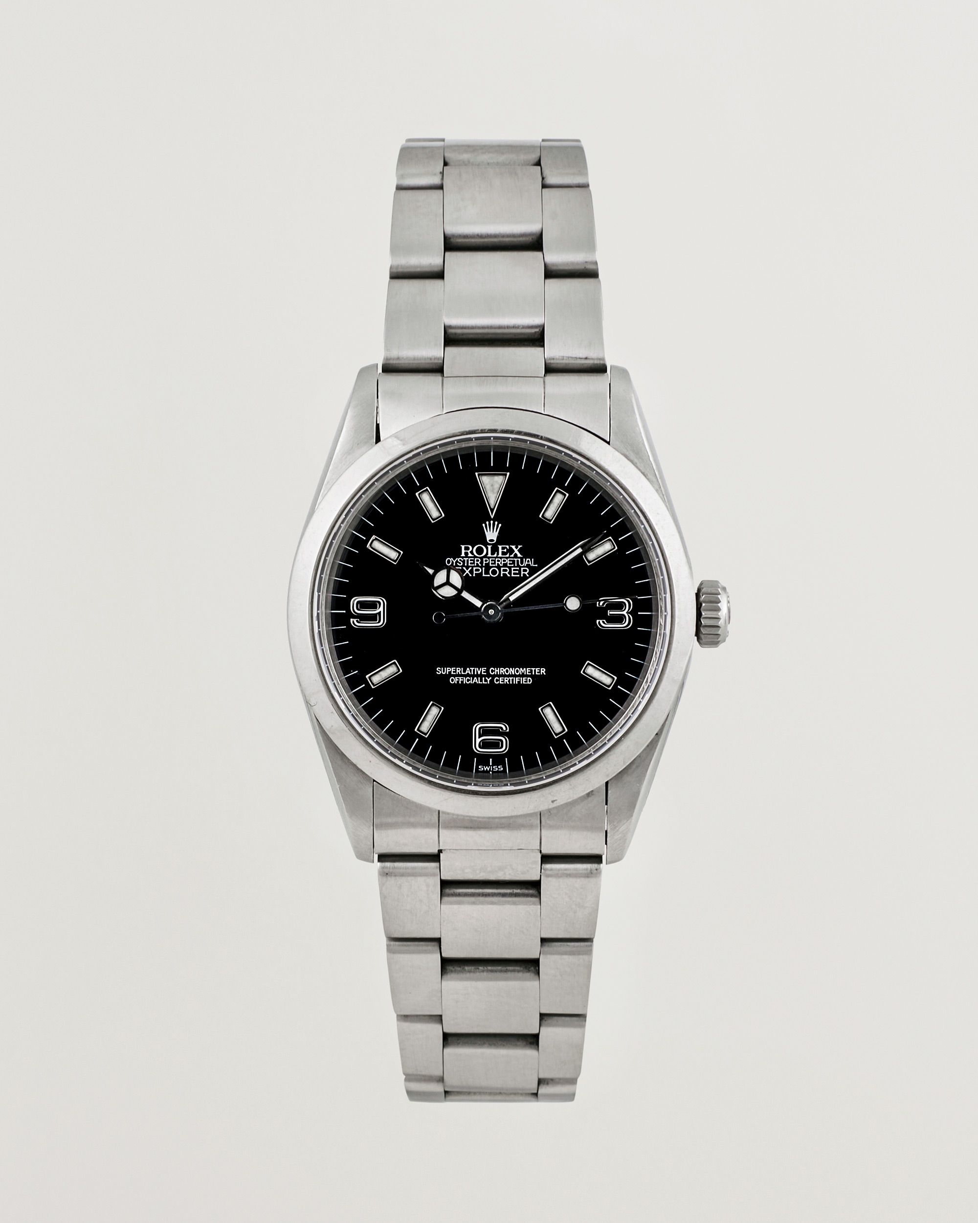 Hombres | Rolex Pre-Owned Explorer 14270 Silver | Rolex Pre-Owned | Explorer 14270 Silver