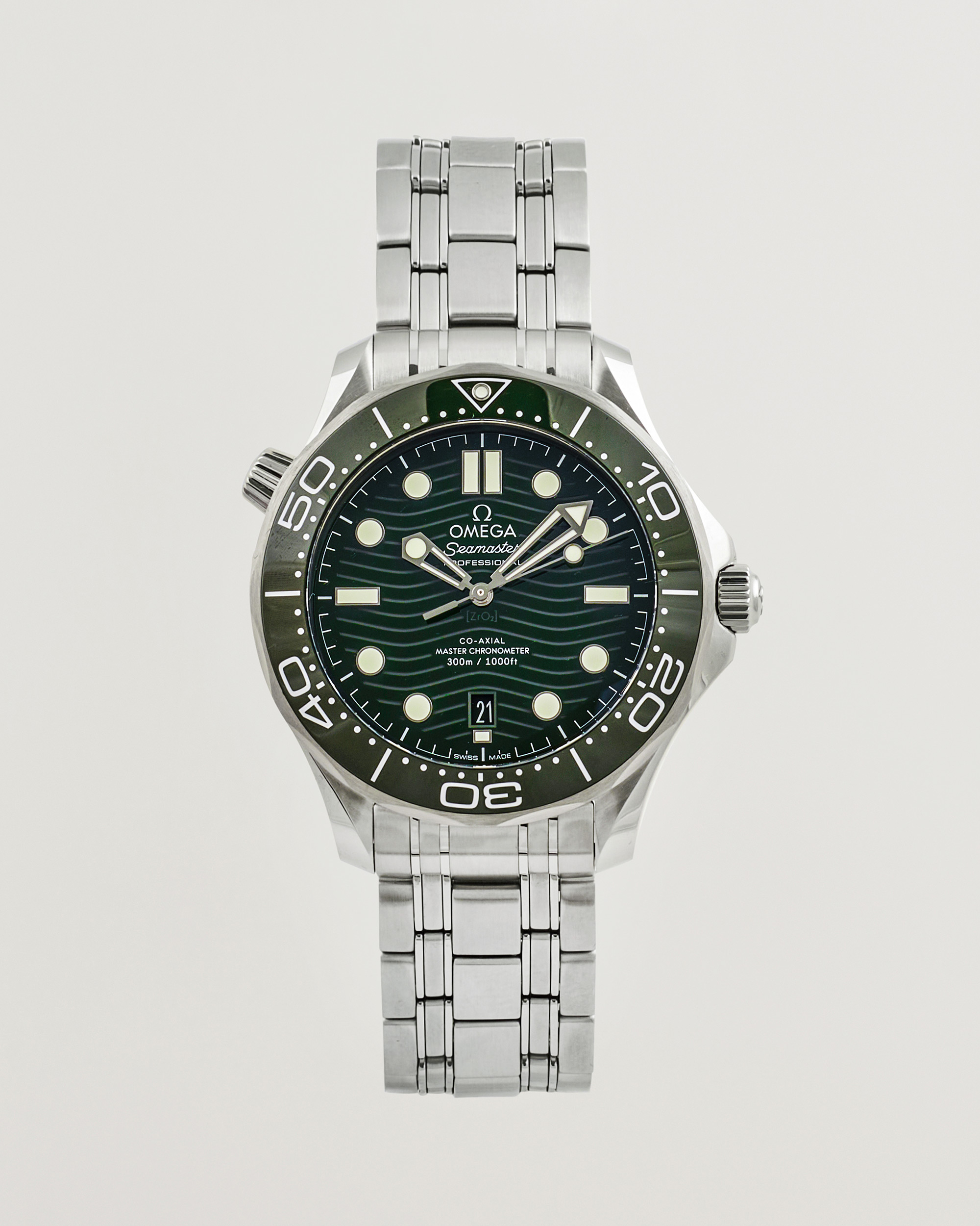 Hombres | Omega Pre-Owned Seamaster Diver 300M Green | Omega Pre-Owned | Seamaster Diver 300M Green