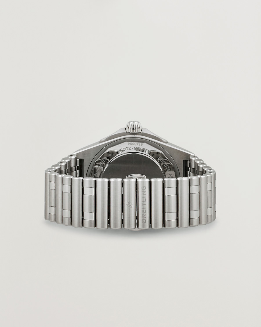 Hombres | Breitling Pre-Owned Chronomat GMT A32398 Silver | Breitling Pre-Owned | Chronomat GMT A32398 Silver