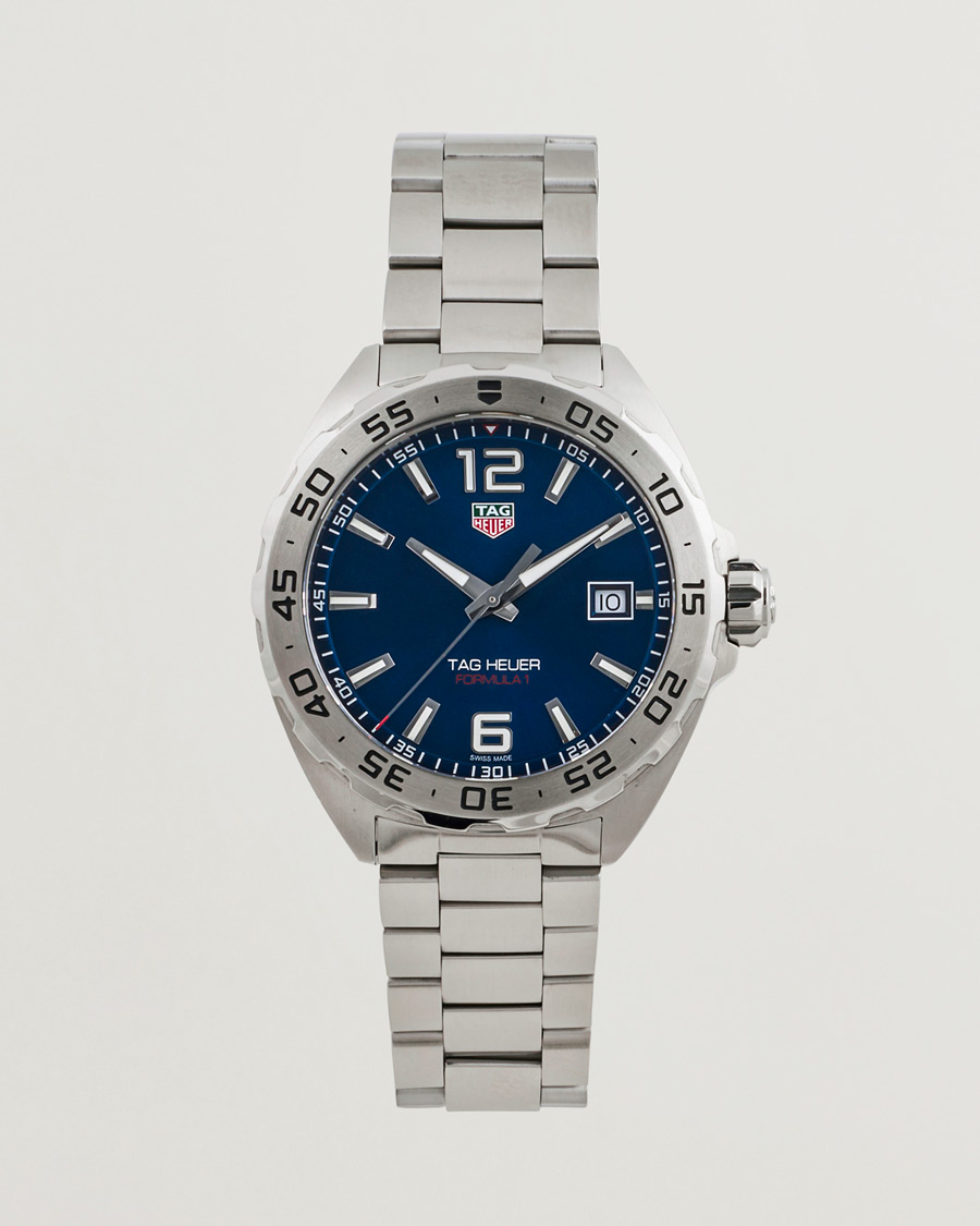 Hombres | Tag Heuer Pre-Owned Formula 1 WAZ1118 Silver | Tag Heuer Pre-Owned | Formula 1 WAZ1118 Silver