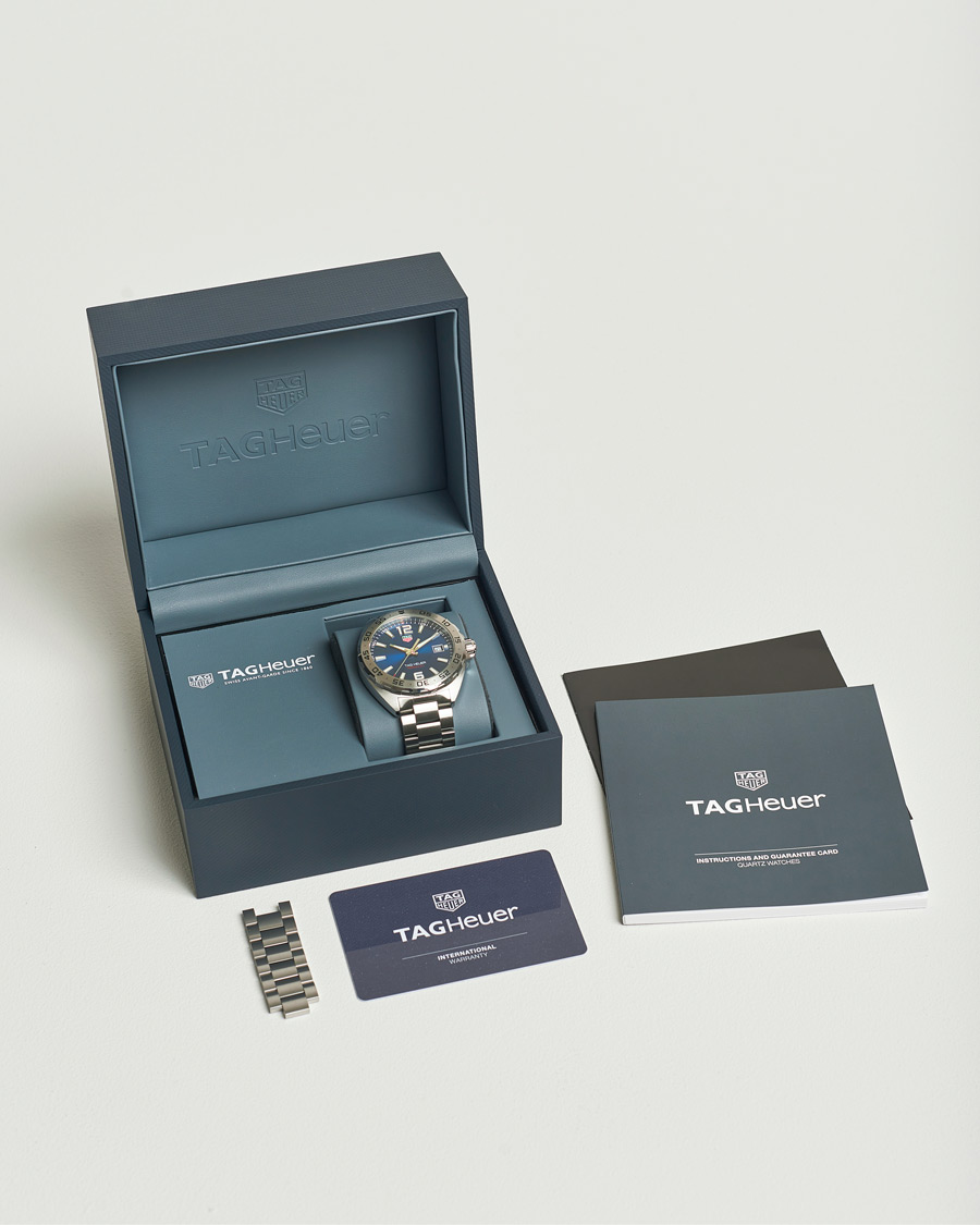 Hombres | Tag Heuer Pre-Owned Formula 1 WAZ1118 Silver | Tag Heuer Pre-Owned | Formula 1 WAZ1118 Silver