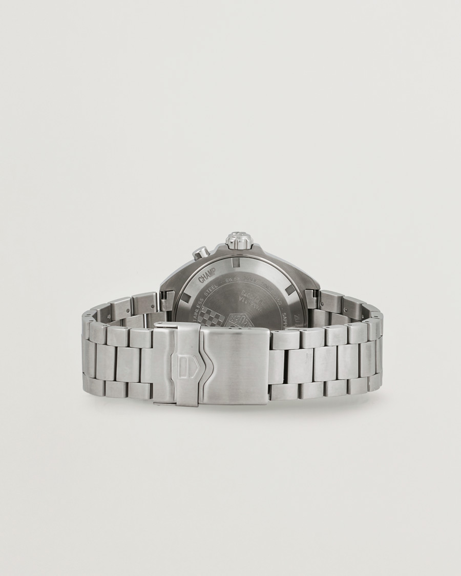 Hombres | Tag Heuer Pre-Owned Formula 1 Alarm WAZ111A Silver | Tag Heuer Pre-Owned | Formula 1 Alarm WAZ111A Silver