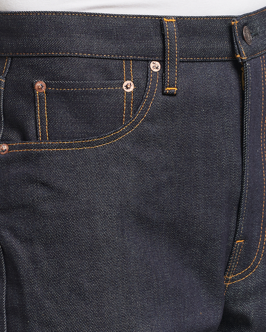 Hombres | Vaqueros | Kamakura Shirts | Take Ivy Selvedge Jeans Indigo Blue