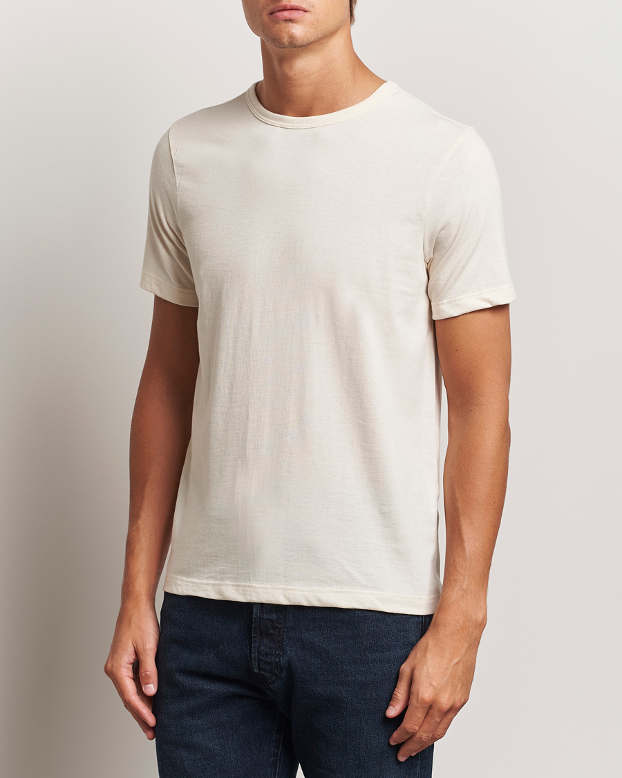 Hombres | Camisetas | Merz b. Schwanen | 1950s Classic Loopwheeled T-shirt Nature