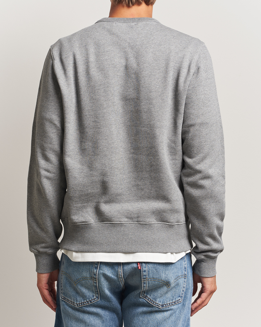 Hombres | Jerséis y prendas de punto | Merz b. Schwanen | Relaxed Fit Vintage Cotton Sweatshirt Grey Melange