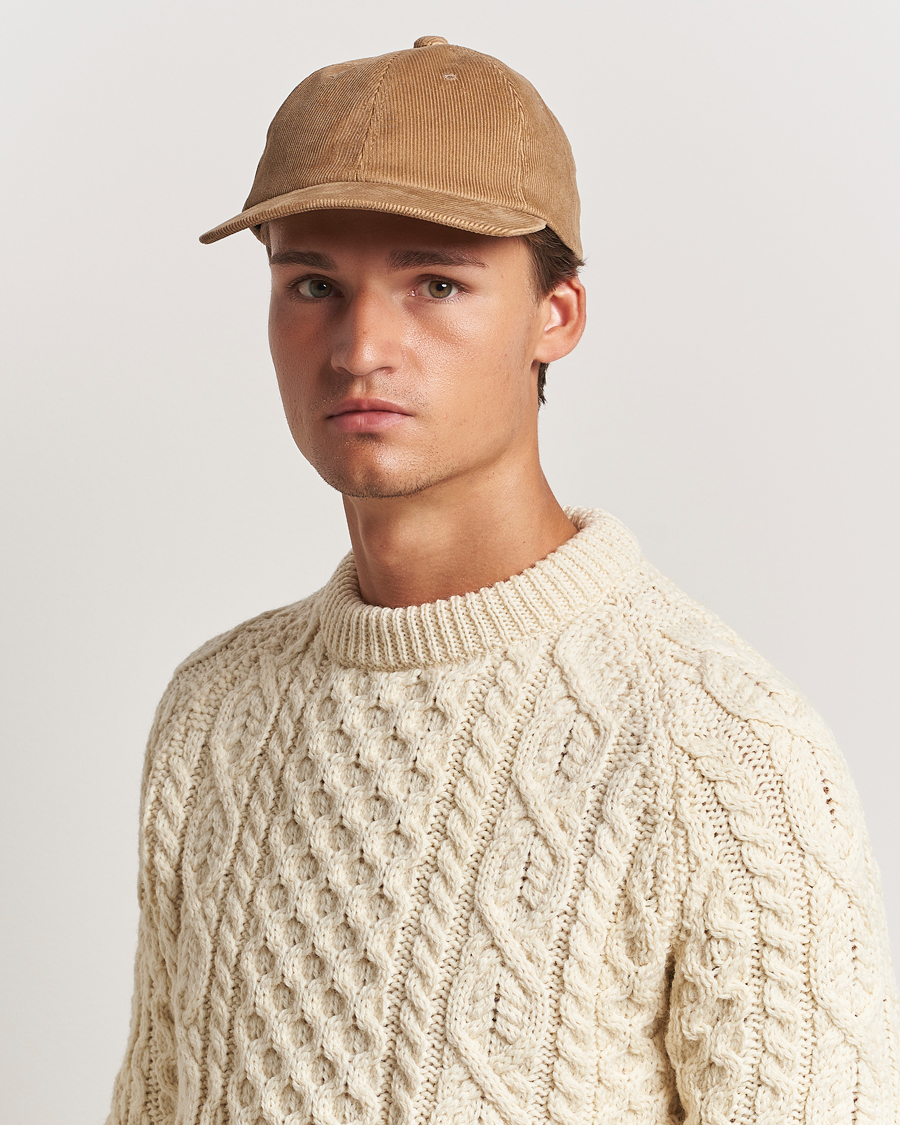 Hombres | BEAMS PLUS Corduroy Cap Beige | BEAMS PLUS | Corduroy Cap Beige