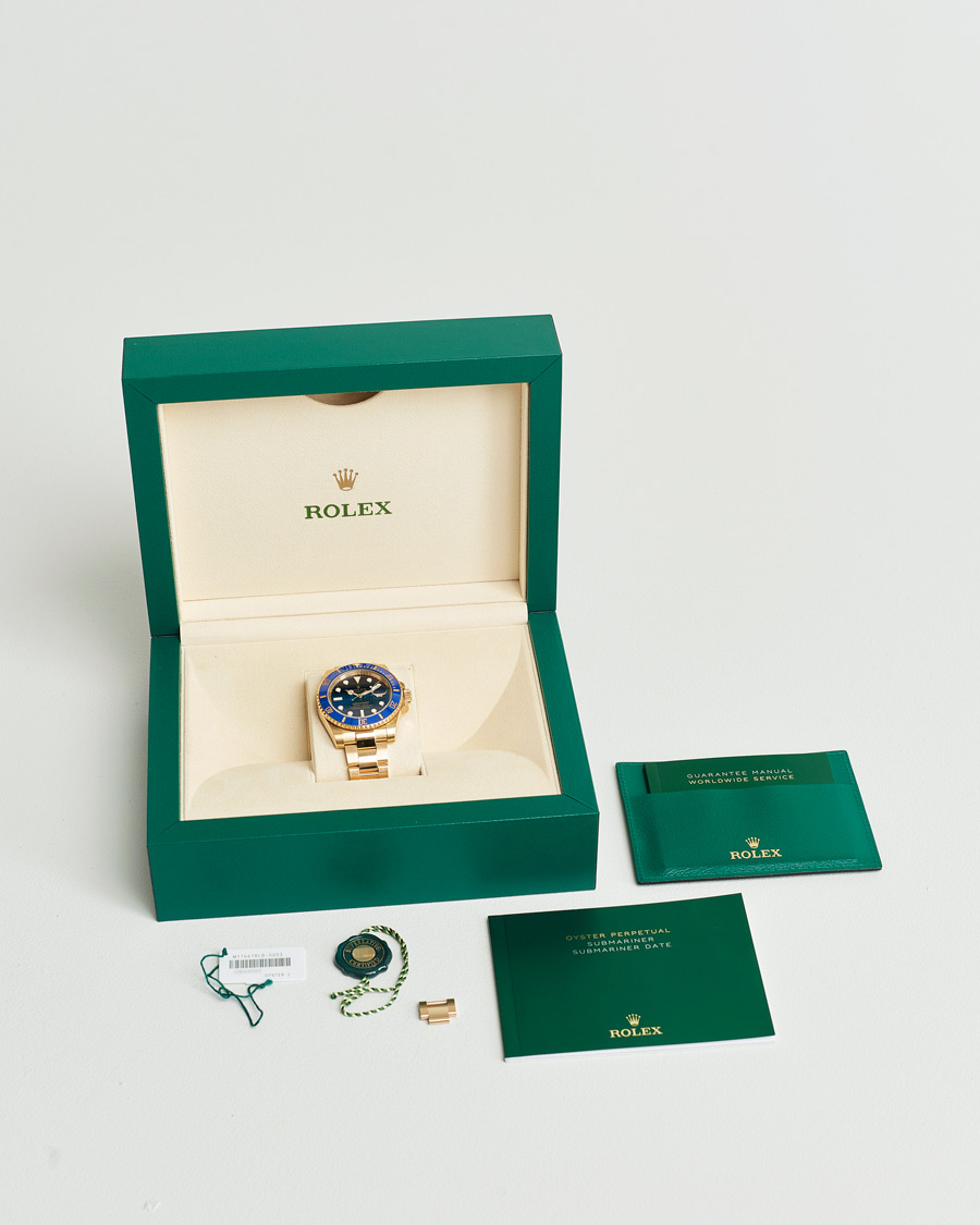 Hombres | Rolex Pre-Owned Submariner Date 18K 116618LB Gold | Rolex Pre-Owned | Submariner Date 18K 116618LB Gold