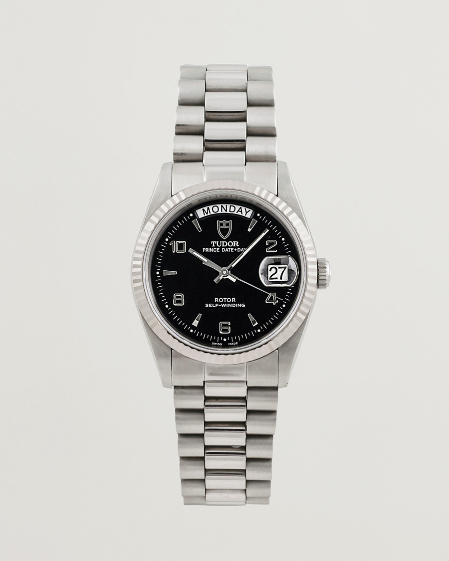 Hombres | Tudor Pre-Owned Date Day 76214 Silver | Tudor Pre-Owned | Date Day 76214 Silver