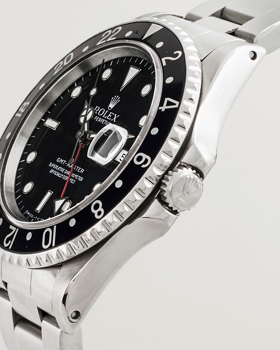 Hombres | Rolex Pre-Owned Gmt-Master 16700 Silver | Rolex Pre-Owned | Gmt-Master 16700 Silver