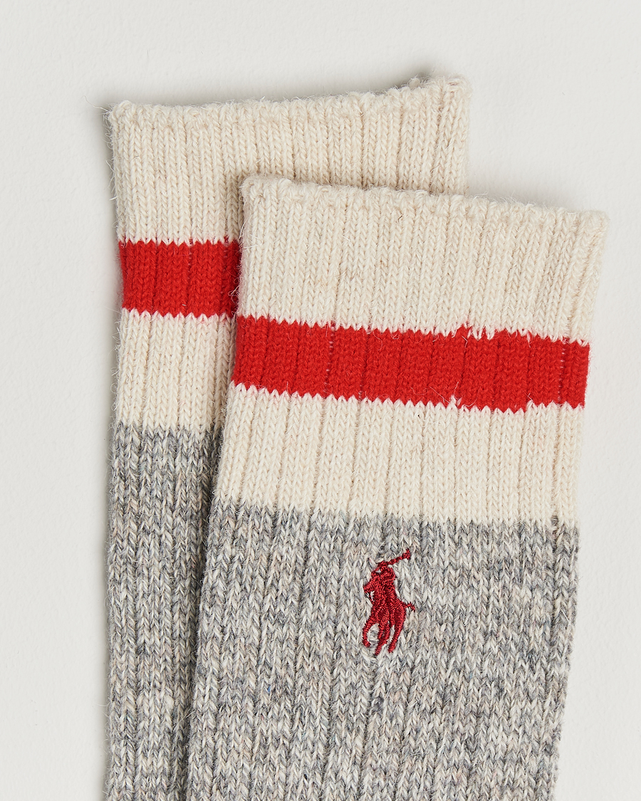 Hombres | Ropa interior y calcetines | Polo Ralph Lauren | Wool Rag Boot Sock Grey Heather