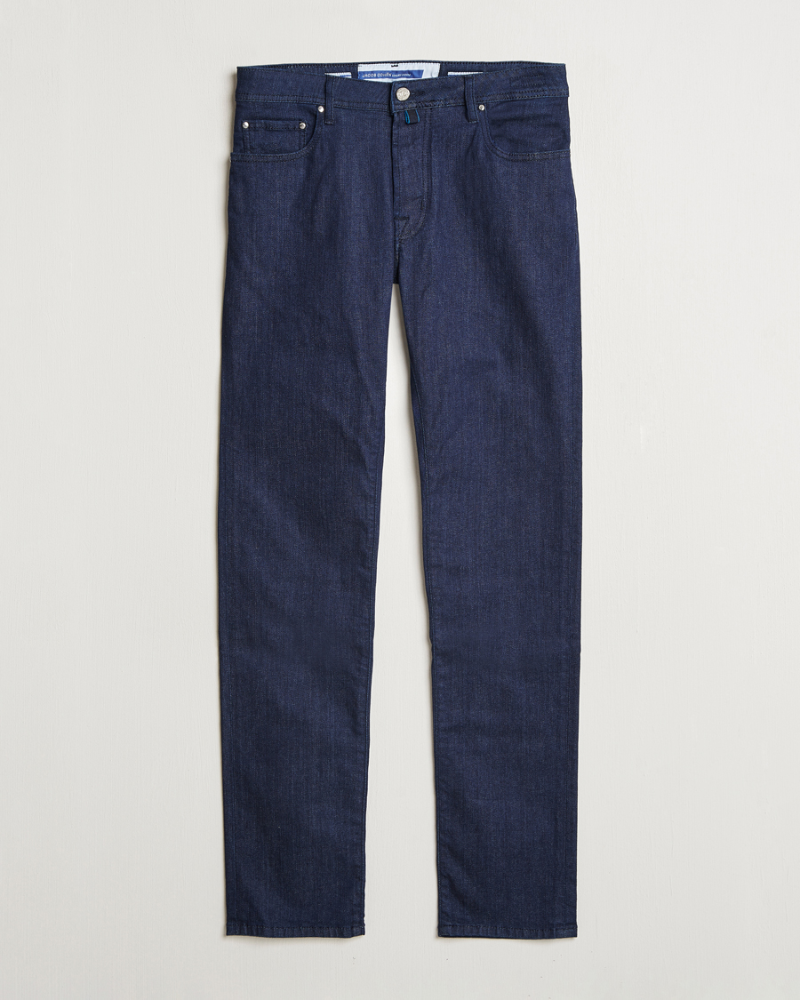 Hombres | Vaqueros | Jacob Cohën | Bard 688 Slim Fit Stretch Jeans Dark Tonal Wash