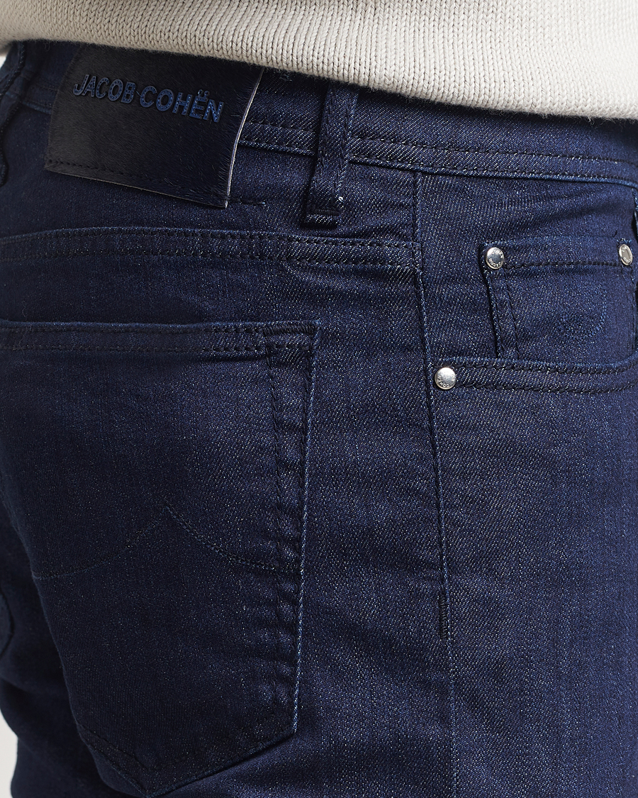 Hombres | Vaqueros | Jacob Cohën | Bard 688 Slim Fit Stretch Jeans Dark Tonal Wash