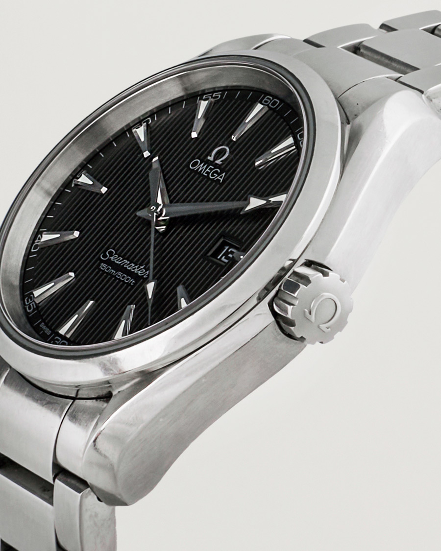 Hombres | Omega Pre-Owned Seamaster Aqua Terra Silver | Omega Pre-Owned | Seamaster Aqua Terra Silver