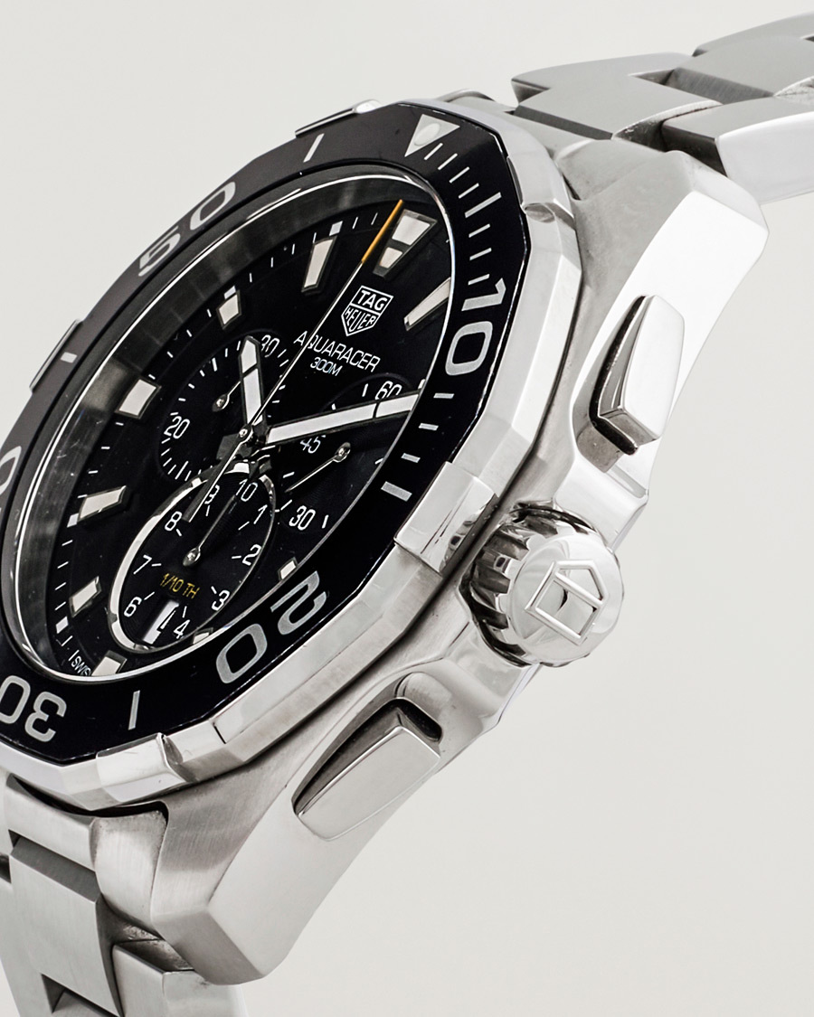 Hombres | Tag Heuer Pre-Owned Aquaracer Chrono Silver | Tag Heuer Pre-Owned | Aquaracer Chrono Silver
