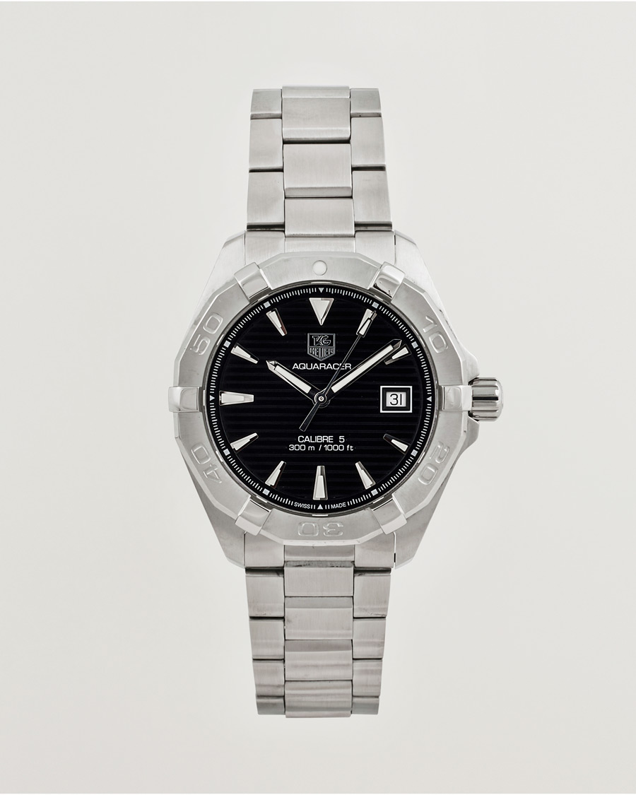 Hombres | Tag Heuer Pre-Owned Aquaracer Caliber 5 Silver | Tag Heuer Pre-Owned | Aquaracer Caliber 5 Silver