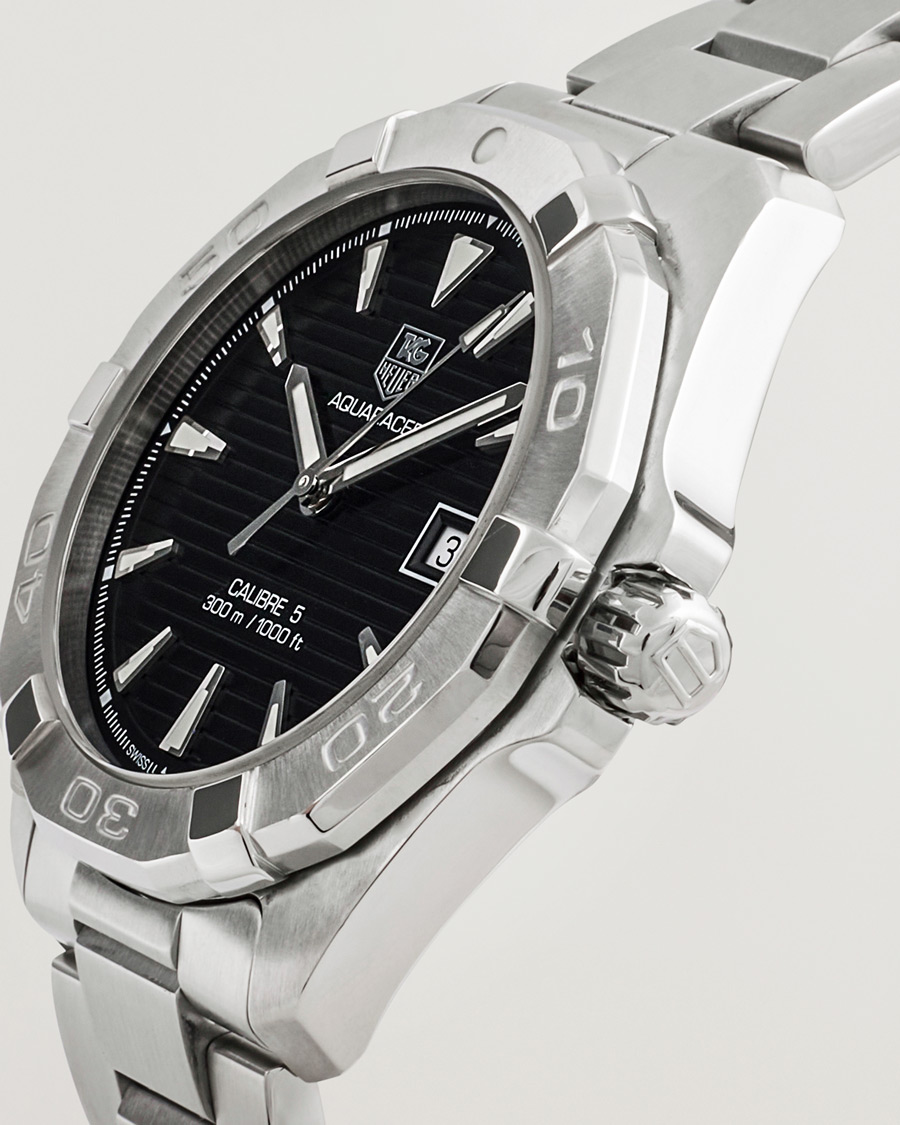 Hombres | Tag Heuer Pre-Owned Aquaracer Caliber 5 Silver | Tag Heuer Pre-Owned | Aquaracer Caliber 5 Silver